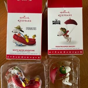 Hallmark Keepsake Peanuts Snoopy Adventure Set